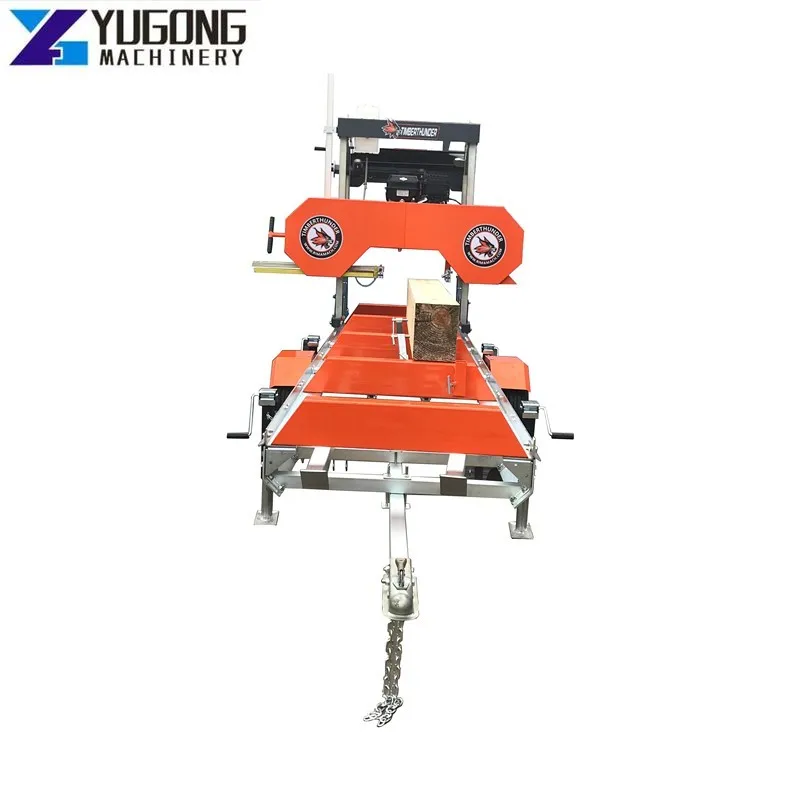 Auto Portable Sawmill Vertical Sawmill for Big Log Wood Cutting Bandsaw Mills Sawmill world Wood Cutting Horizontal Band Sawmill