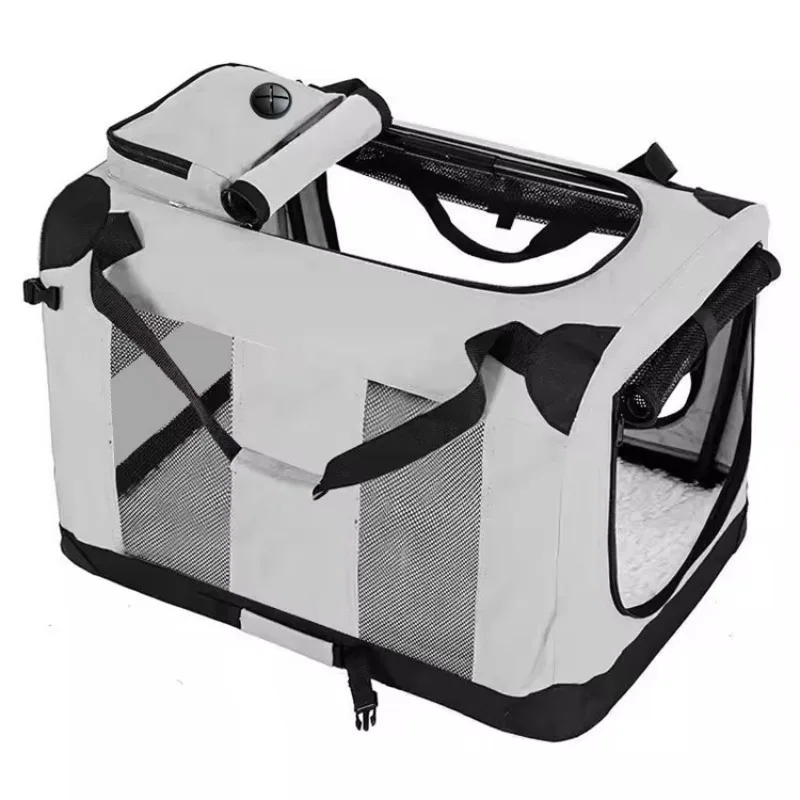 

Pet dog backpack airline-approved medium-sized puppy transport handbag car kitten carry breathable soft cat travel bag