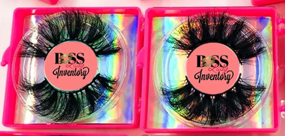 

lashes logo 30 pcs,ship with lashes together