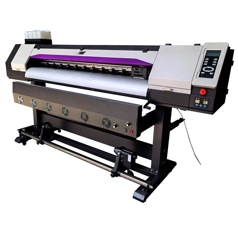 1.6m single head large scale digital inkjet billboard eco solvent printer High productivity vinyl sticker printers