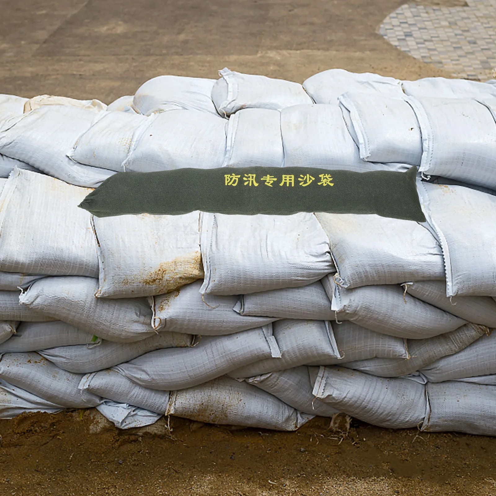 

Empty Flood Protection Thickened Canvas Sacks Strip Anti Flood Supplies Large Capacity Suitable Home Doors Garden