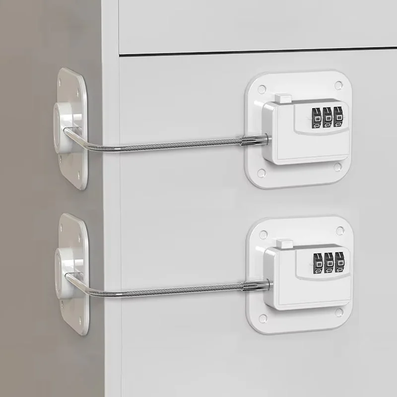 Baby Safety Password Lock Multi-Functional Door Window Kids Protection Locks Anti-Pinch Hand Drawer Refrigerator Cabinet Buckles