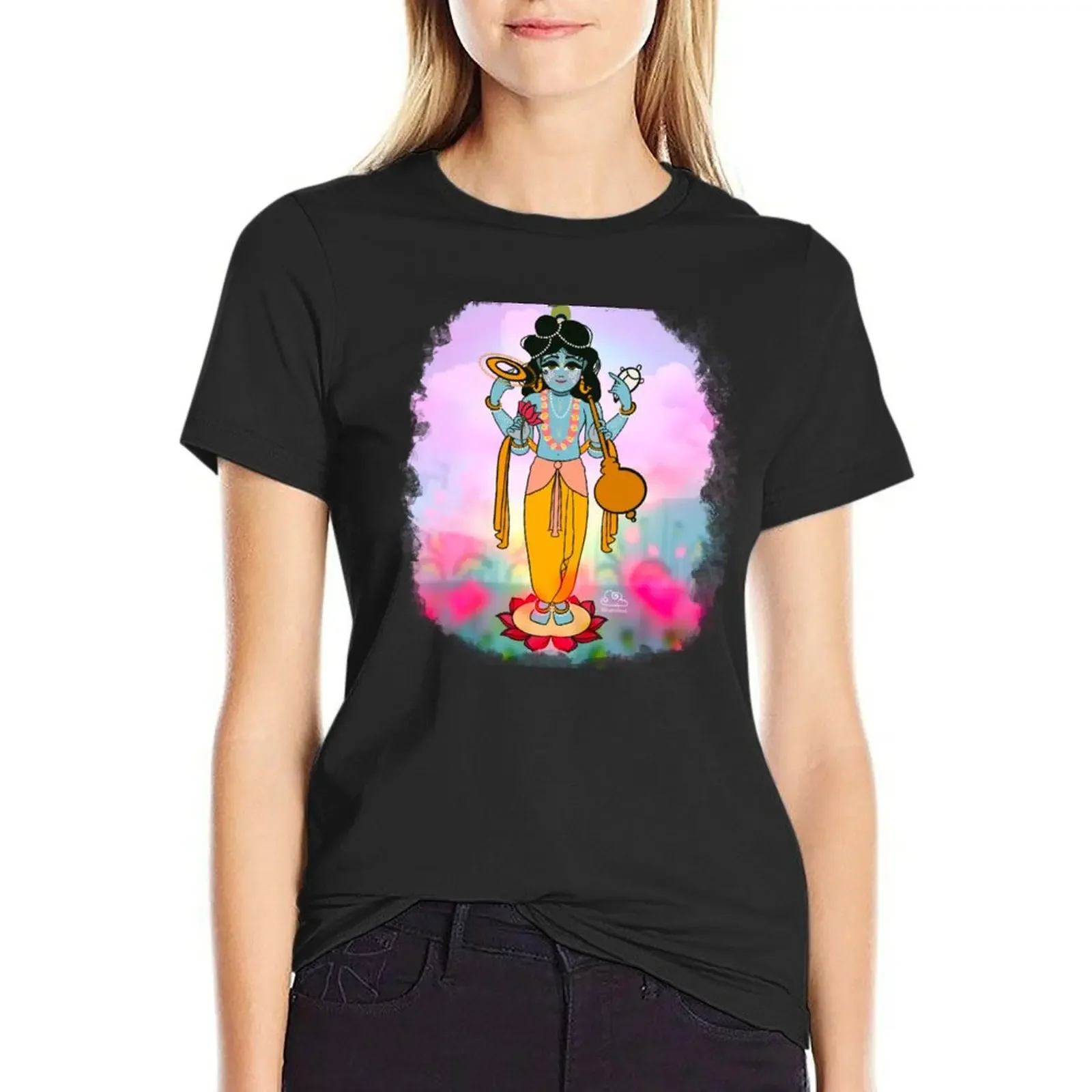 

Narayana T-Shirt animal print heavyweights tees Aesthetic clothing Women clothes