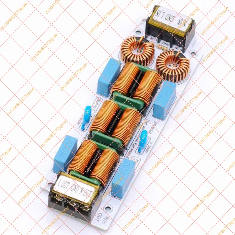 6A/10A AC 110V/220V EMI Filter, Common Mode Power EMC Suppressor for Audio Amplifier & Inverter