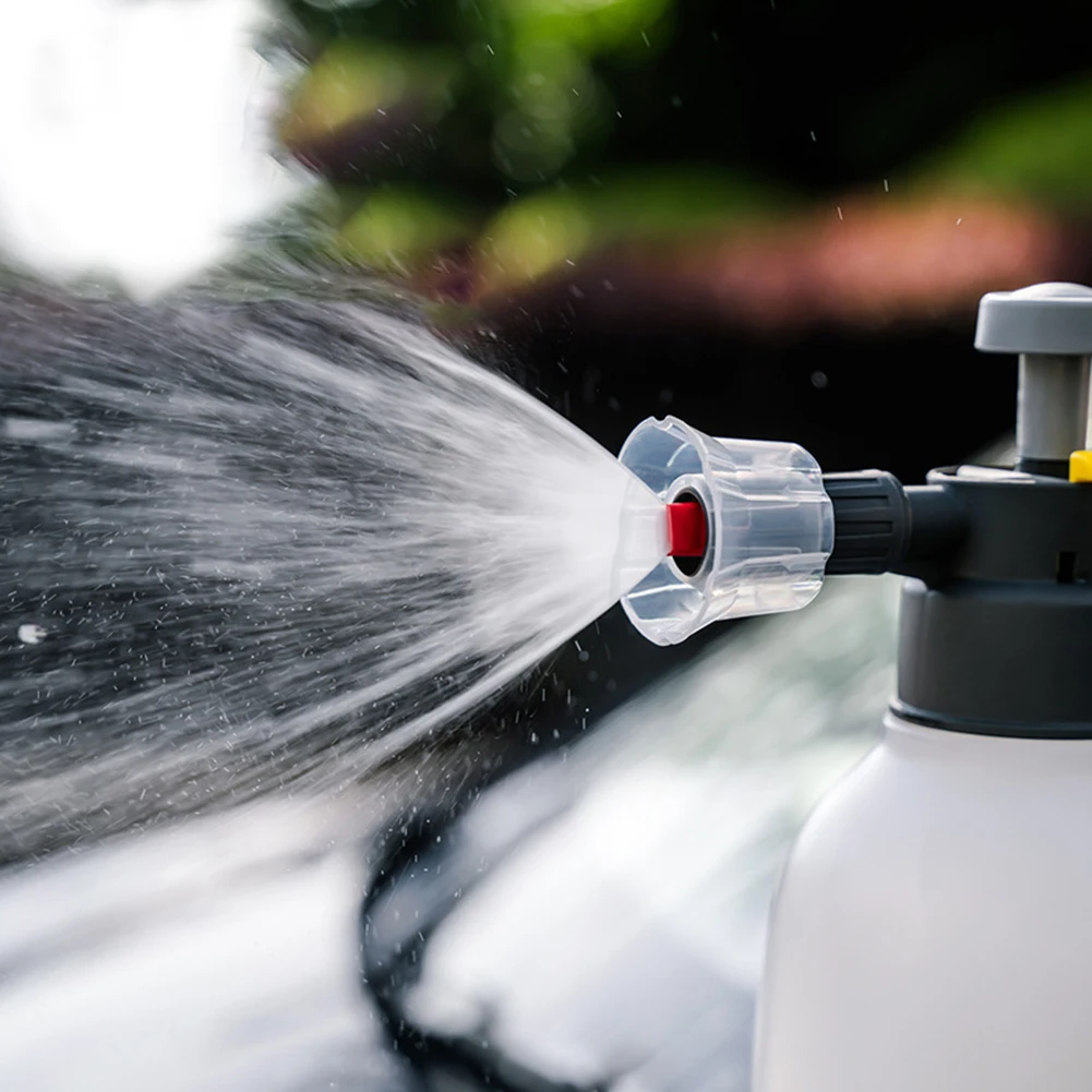 سيارة بالتفصيل التنظيف في الهواء الطلق رغوة مضخة البخاخ ارتفاع ضغط رذاذ 2000 مللي قدرة المحمولة تصميم أطواق الصابون رذاذ