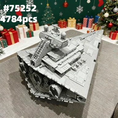 

Имперский разрушитель UCS: Модель космического корабля MOC | Строительные блоки для вечеринки, подарок для гостей, 75252, 4784 детали |