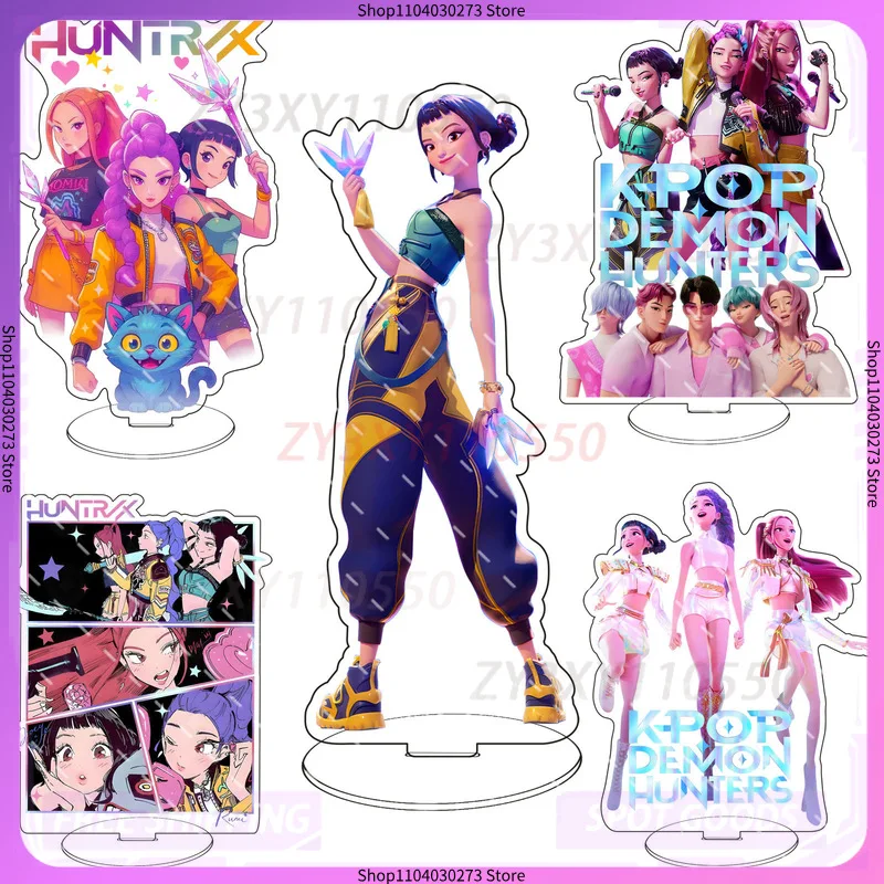 

Kpop Demon Hunters лазерная карта аниме вывеска персонаж маленькая открытка набор открыток мини-коллекция книжная открытка подарки на день рождения