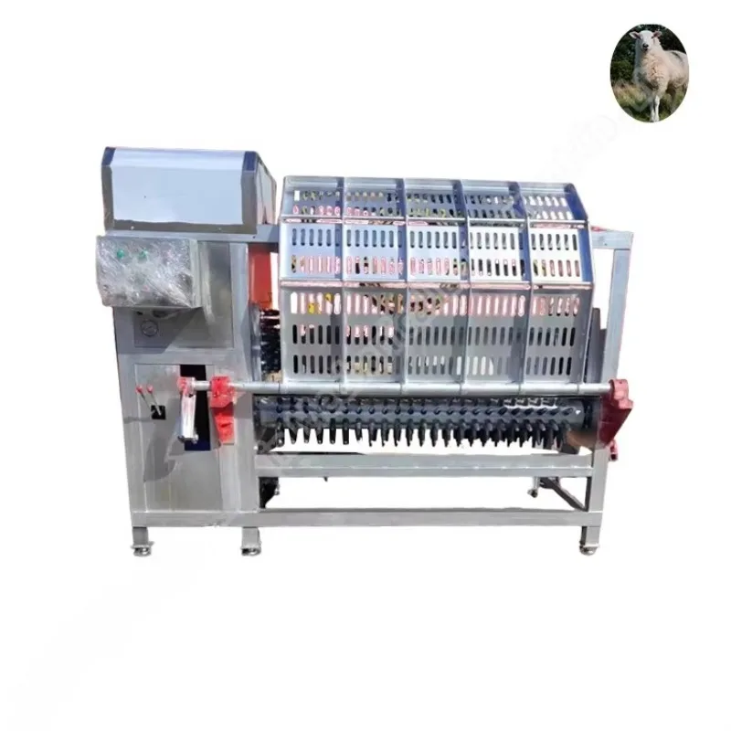 Customizable Integrated Sheep Scalding And Plucking Machine Combined Sheep Washing Wool Remover With Water Tank