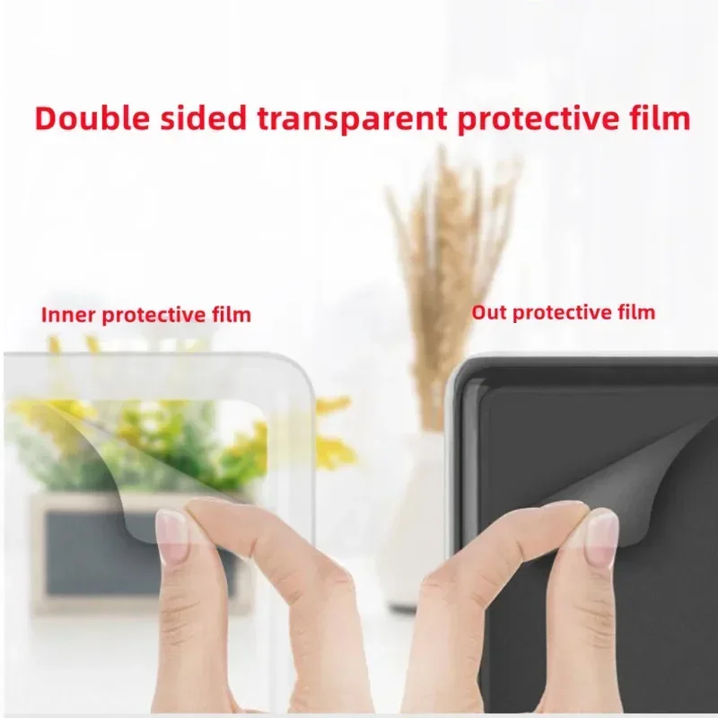 Acrylic Transparent Back Case for 2021 Kindle Paperwhite Signature Edition 11th Generation 6.8 Inch M2L3EK M2L4EK Smart Cover