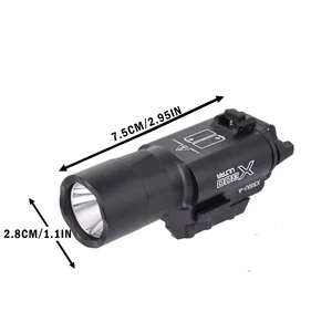 SUREFIR-X300U SCOUT LIGHT, GUN LIGHT, LANTERN, Súng trường Strobe Lantern, Fit 20mm Rail, Airsoft Lantern Hanging, Hunting 6 Ánh sáng súng trường chính - 2