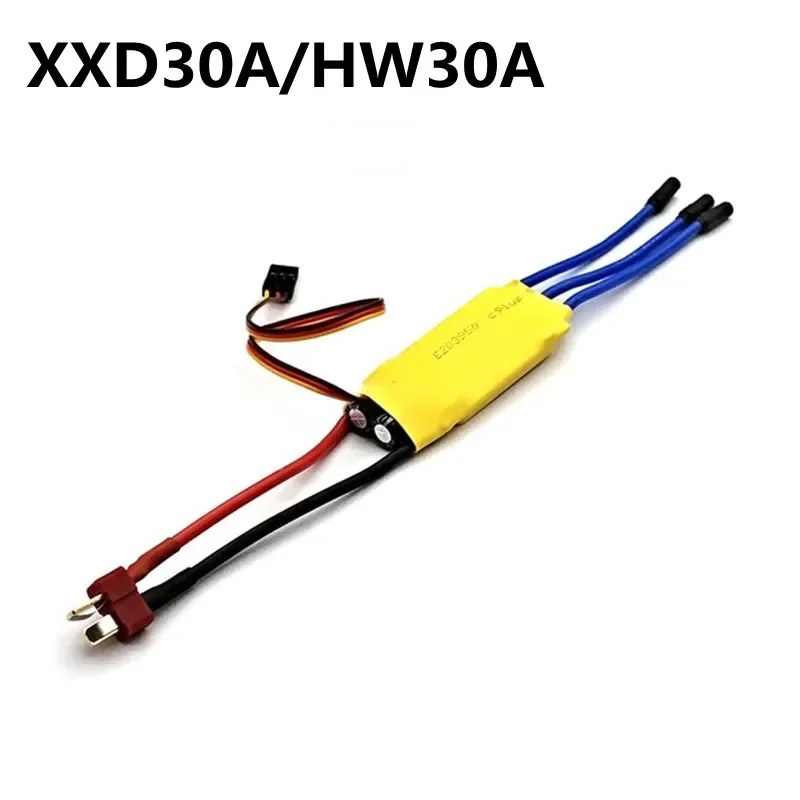 XXD 30A HW30A ESC 30A Electronic Speed Controller with Dean T Plug XT60 Plug for RC Airplane Quadcopter Drone Brushless Motor