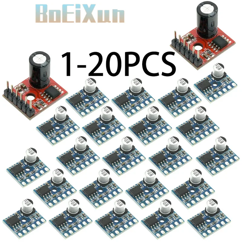 1-20PCS 5128 Amplifier Board 5W Class D Digital Mono Audio Module Low Distortion VS88715V DC2.5-5.5V LTK5128 Class AB