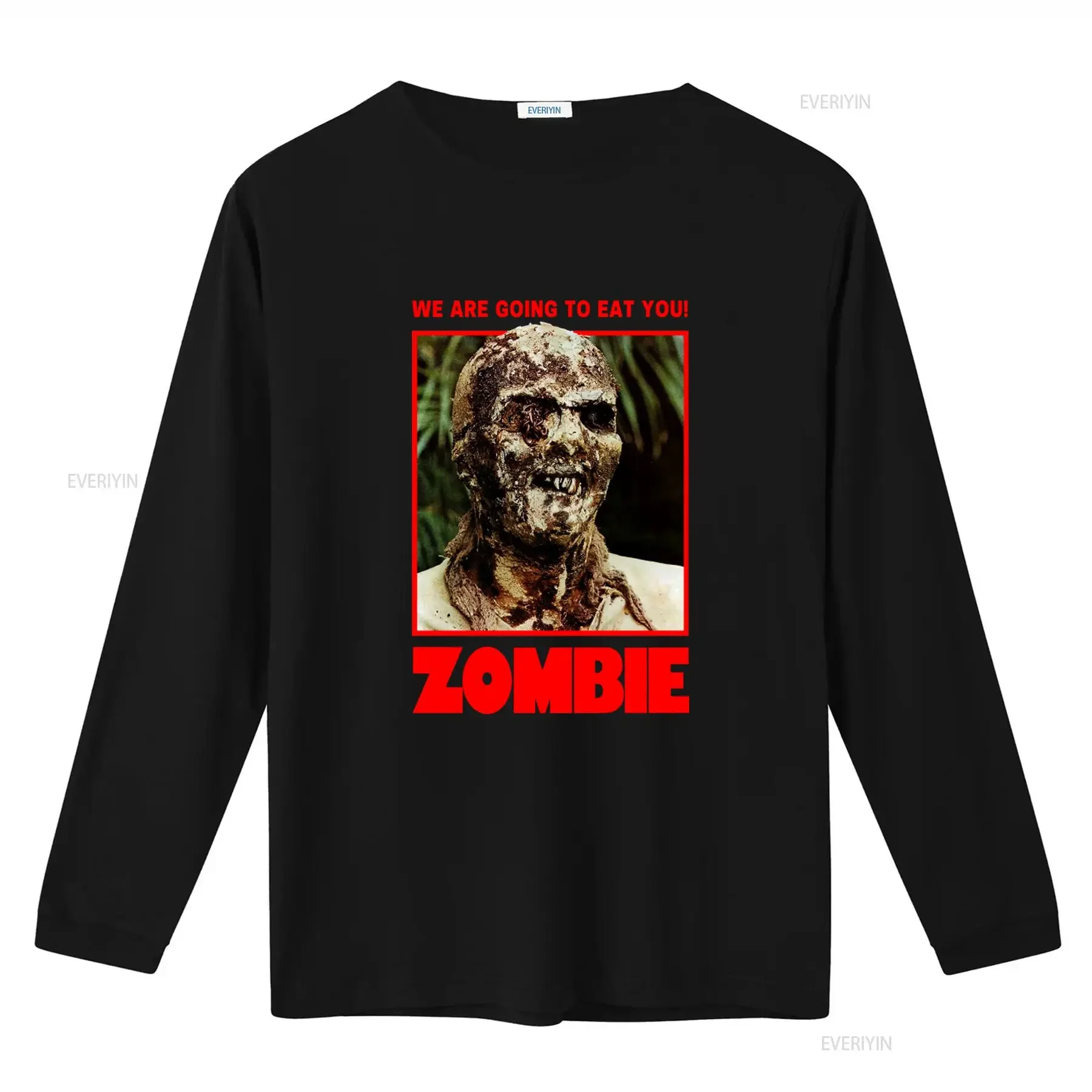 Authentic Lucio Fulcis Zombie Horror Movie Poster T Shirt S M L XL 2XL 3XL NEW vintage Washed Comfortable Stretched Slightly