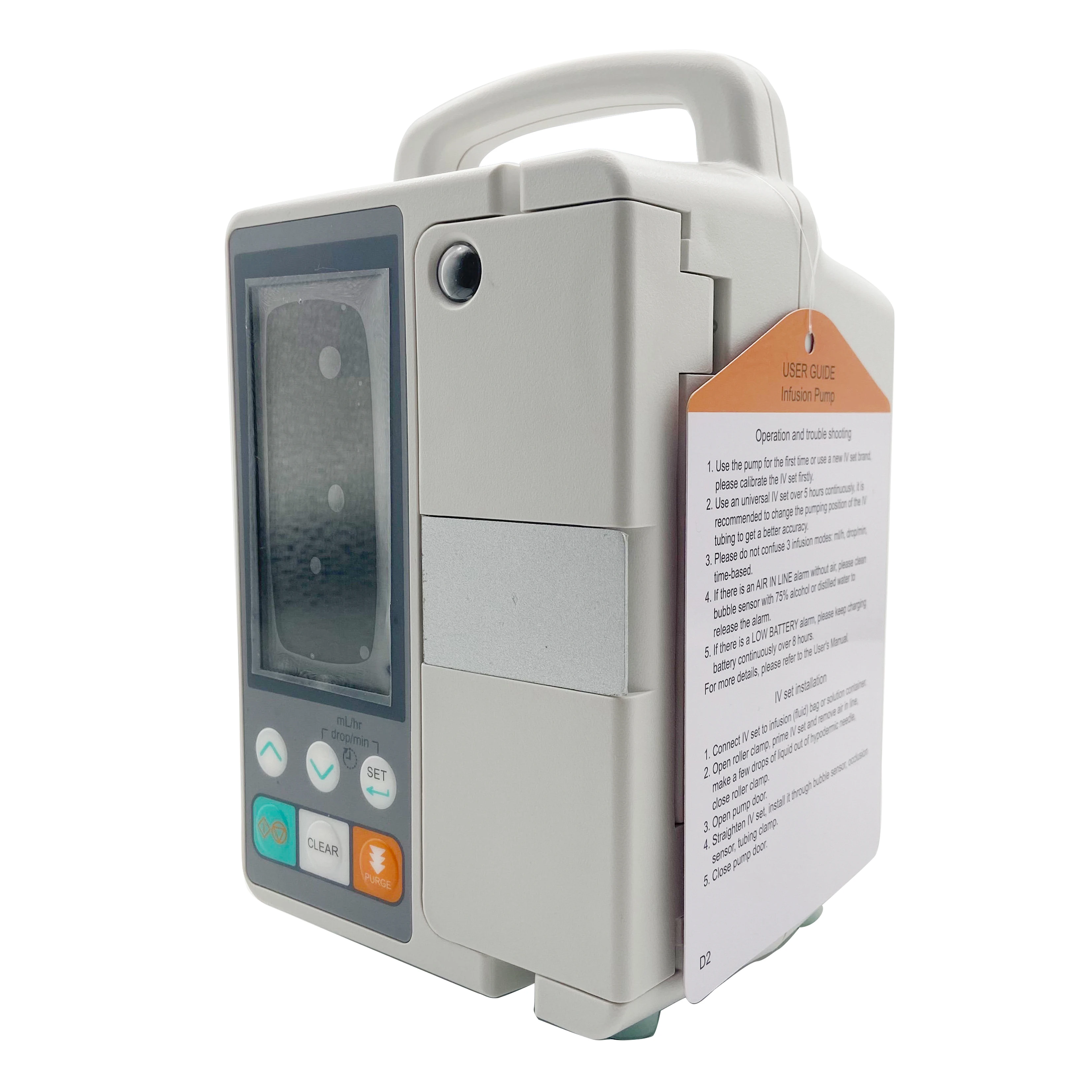 Medical Portable Infusion Pump Price ICU Automatic Electronic Chemotherapy Infusion Pump