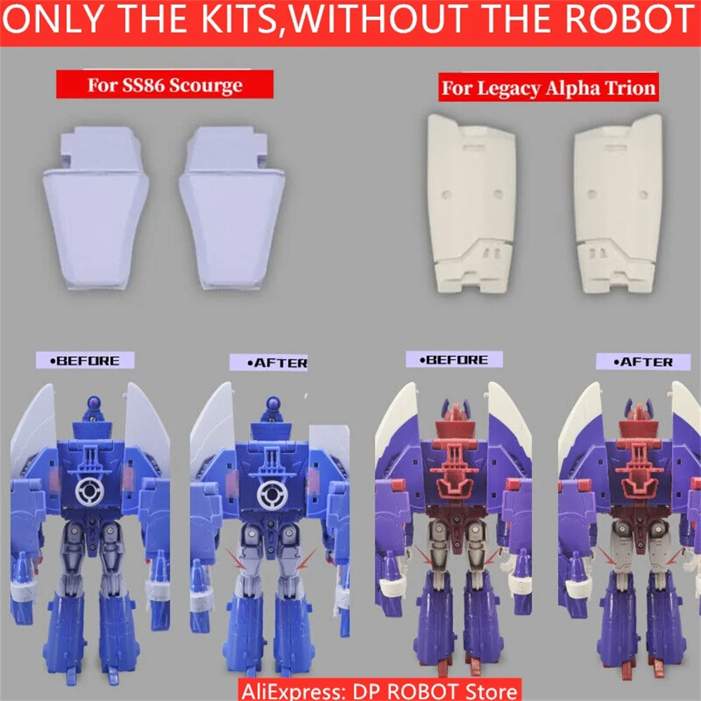 

[IN STOCK] Leg Cover Filling Parts Upgrade Kit For Legacy Alpha Trion SS86 Scorge Action Figure Accessories-GO BETTER