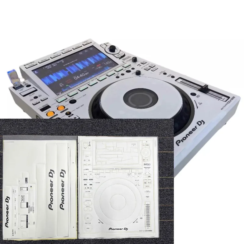 (not a machine, just a film) cdj3000 pvcb protective film fully surrounds the external panel sticker