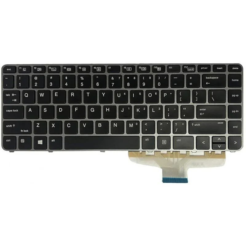 f  818252-001 FOR HP Elitebook Folio 1040 G3 Laptop Backlit Keyboard