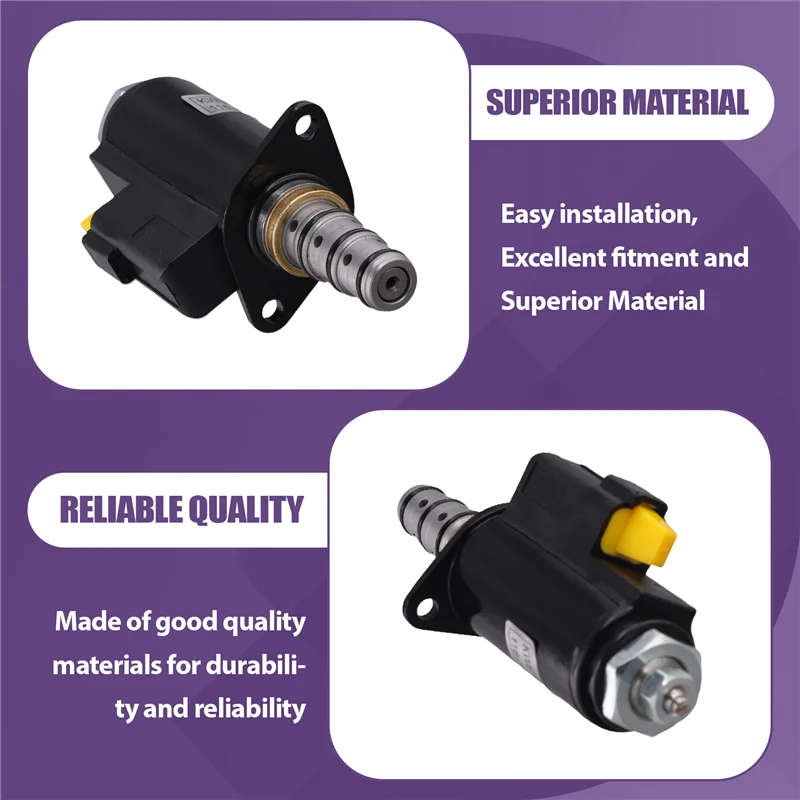 

Solenoid Valve For Caterpillar Excavator CAT 318C 319D 320B 320C 320D 322B 322C 324D 325B 116-3526 315-4412 Replacement