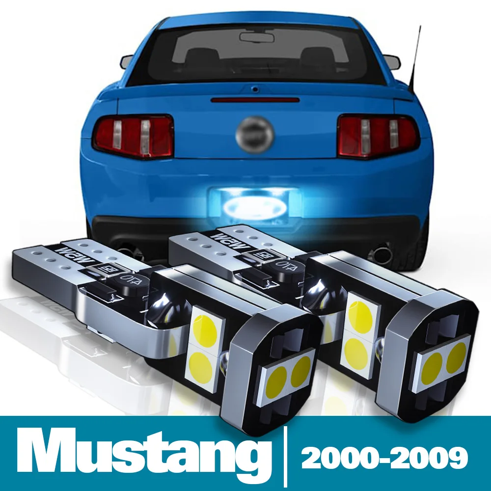 

2 светодиодный т., светодиодные подсветки для номерного знака Ford Mustang 2000 2001 2002 2003 2004 2005 2006 2007 2008 2009