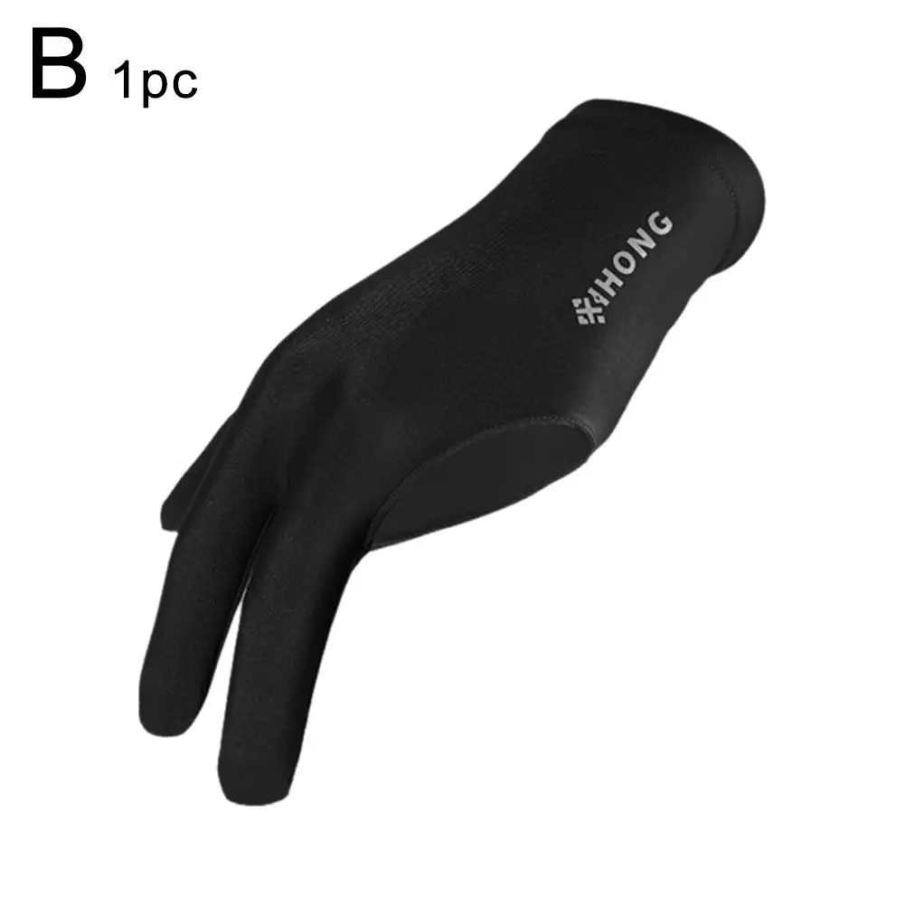 Guantes de billar de dedo completo antideslizantes, 3 dedos, mano izquierda/derecha, accesorios, guantes deportivos J7d1