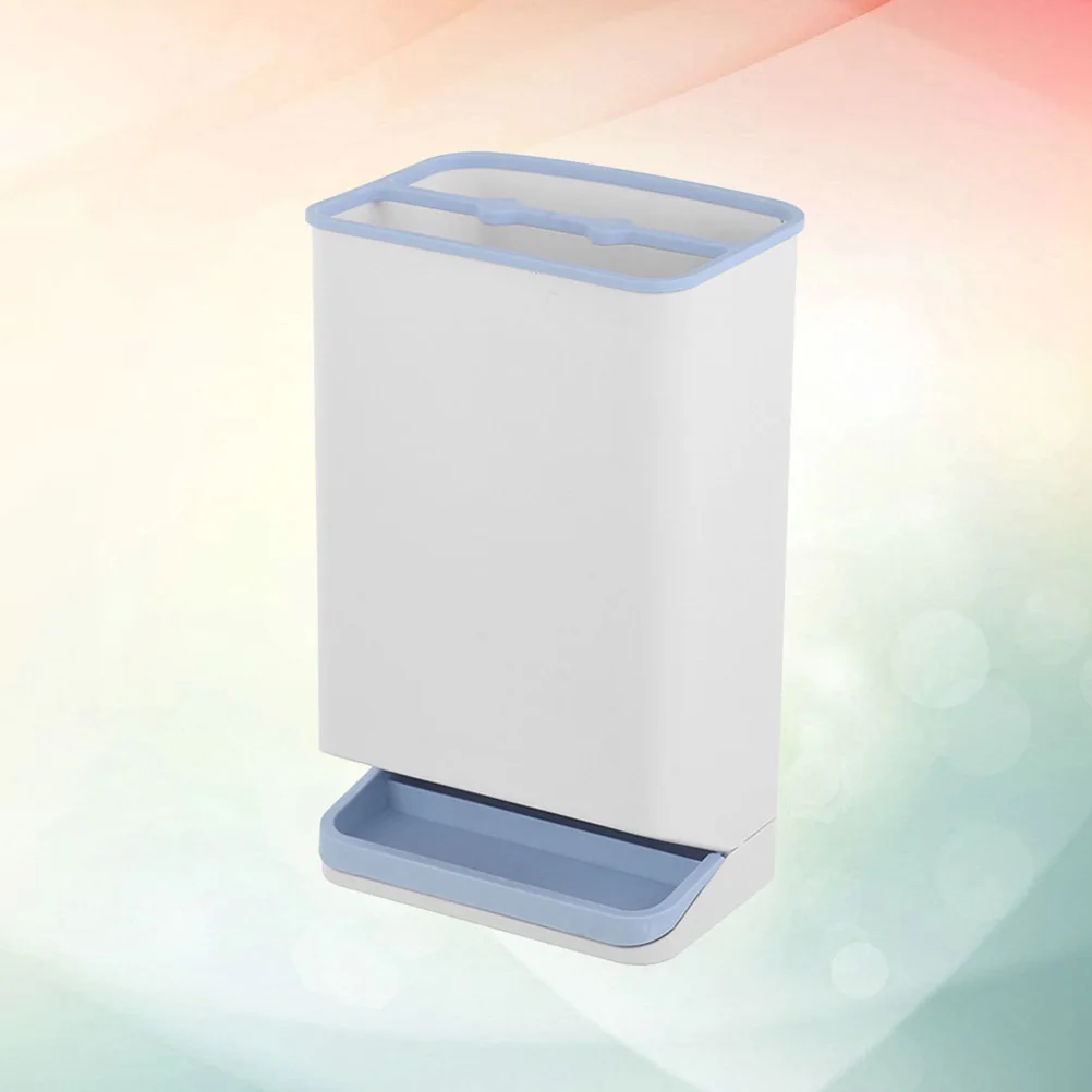 

Umbrella Storage Rack Compact With Detachable Water Collector Anti-Tip Base For Long Folding Umbrellas Blue