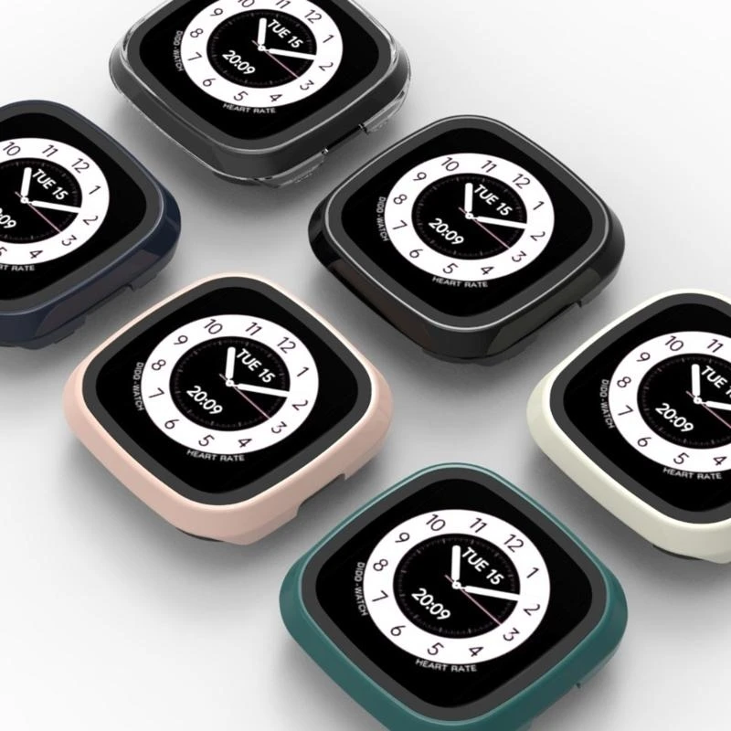 K9FC Smartwatch Frame Housing Tempered-Glass Film Hard Cover Compatible for Dido G28 Screen Bumper-Shell Protector-Shockproof