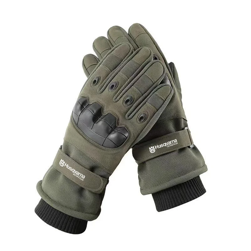 

Outdoor Winter Winter Motocross Gloves Touch Screen Thermal Tactical Military Combat Full Protective Finger Gloves forHusqvarna