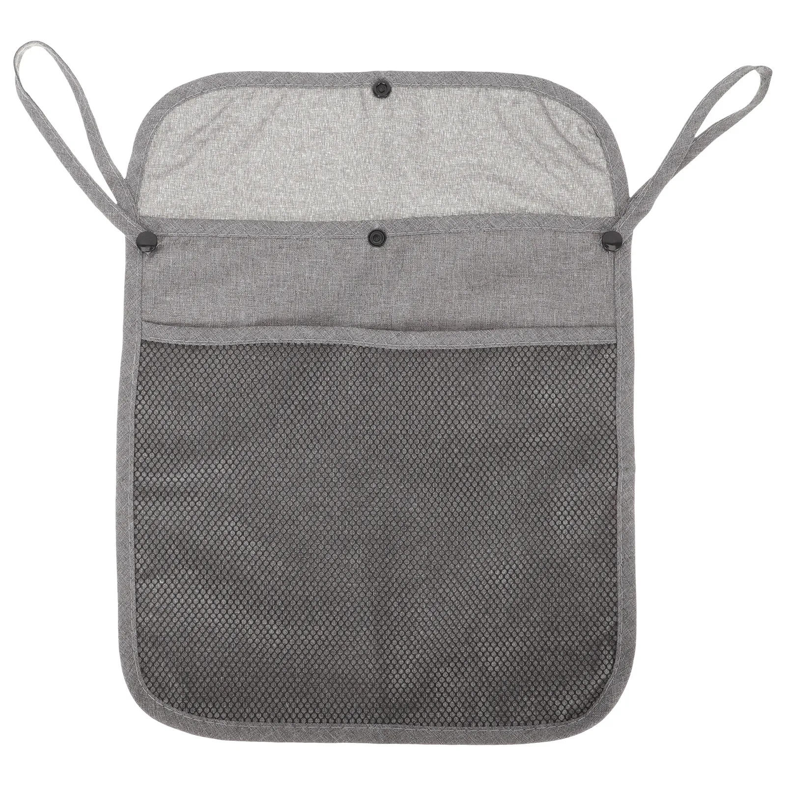 

Universal Baby Stroller Hanging Mesh Organizer Bag Stroller Travel Storage for Diaper Towels Snacks Accessories