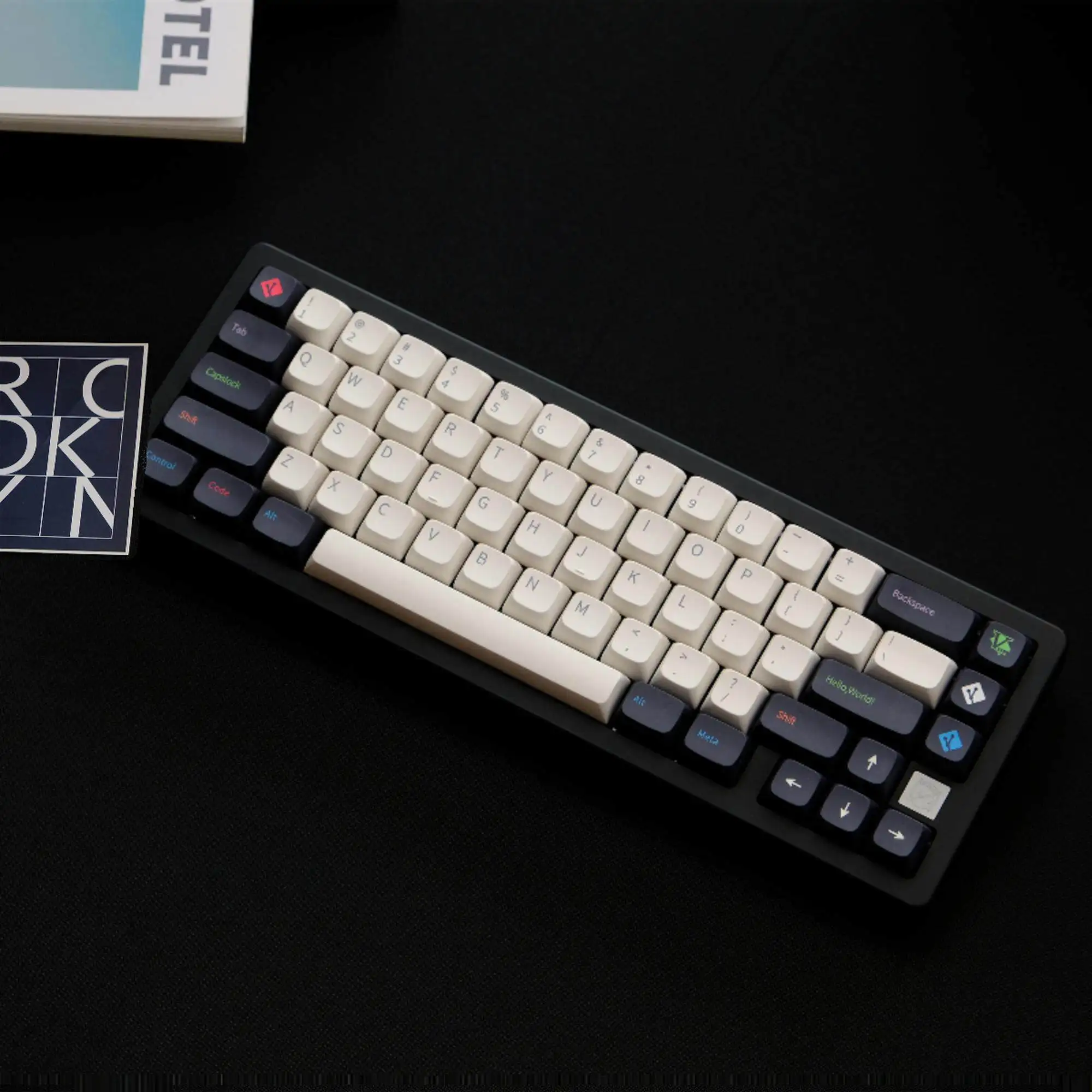 

Keycap 126 keys PBT material XDA highly sublimation process Suitable for a variety of mechanical keyboards