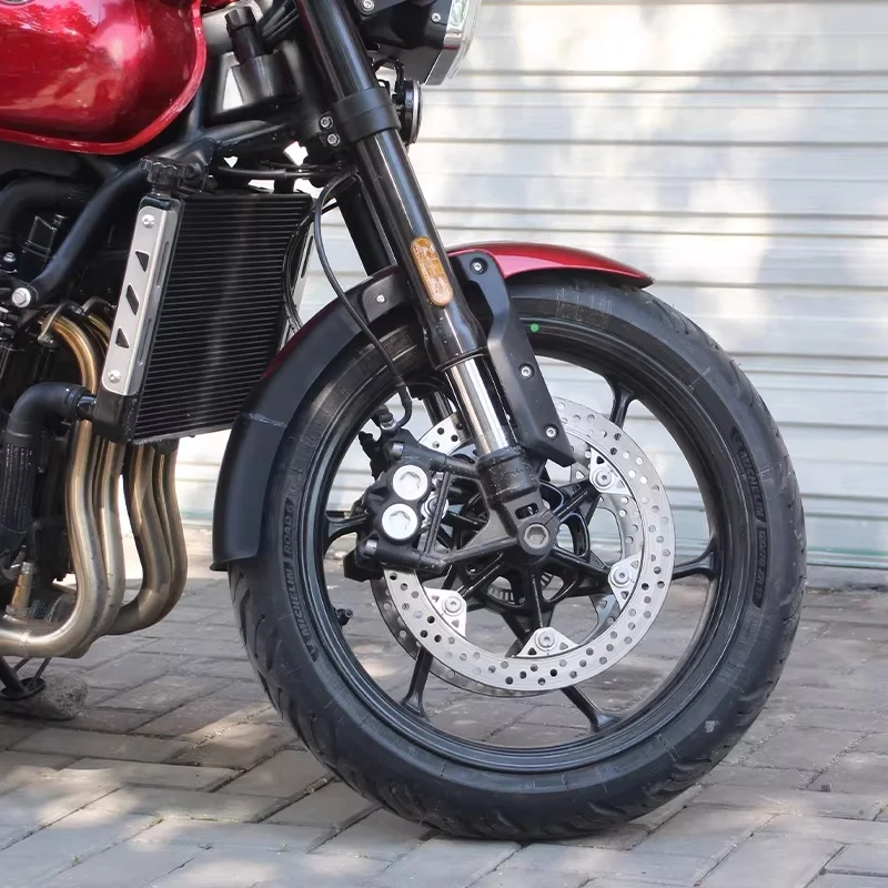 For ZXMOTO 500F High Coverage Extended Front Mudguard Wider Anti-Splash Guard Anti-Mud Anti-Water Sand Proof Durable