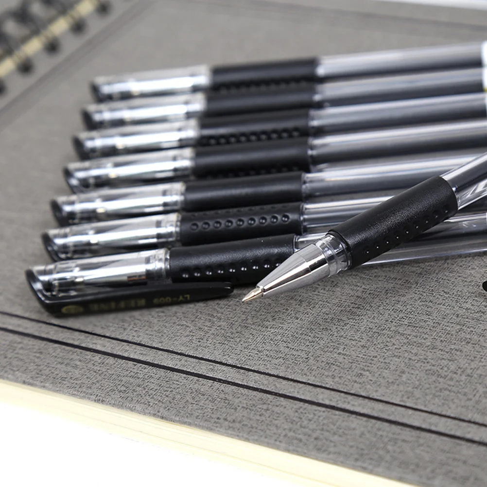 

12 шт. гелевая ручка, черная тонкая точка, гладкие чернила для школы, офиса, канцелярские принадлежности, подарок, гелевая ручка, школьные канцелярские принадлежности