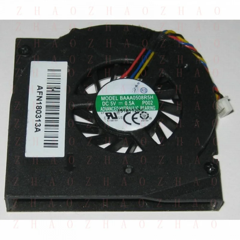 L+ for AVC Ultra Thin 5V DC 55mm Laptop Blower Fan BAAA0508R5H 1.25