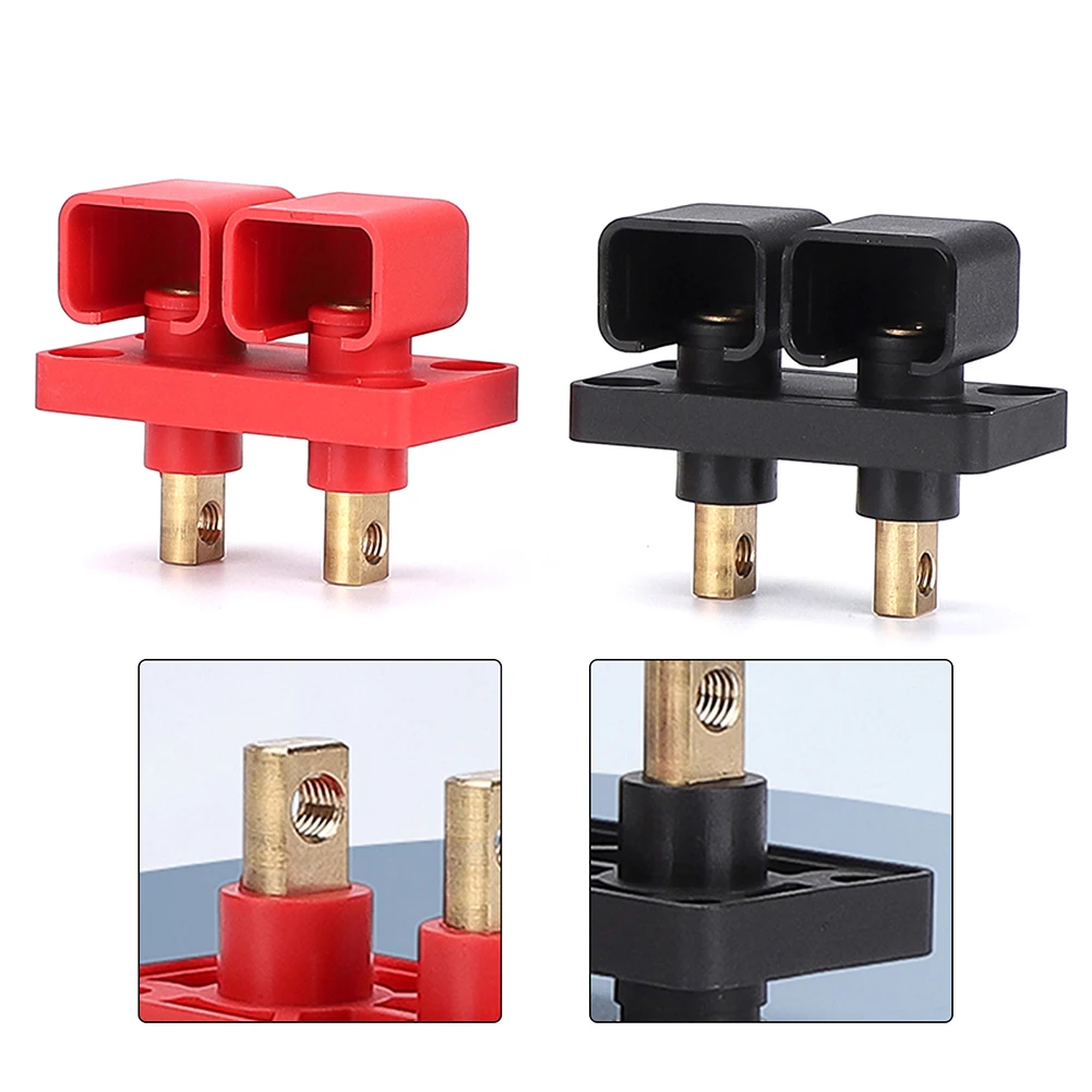 For Diverse Environments 50A Terminal Block 50A Battery Terminal Block Connector High Power Connector Compact Design