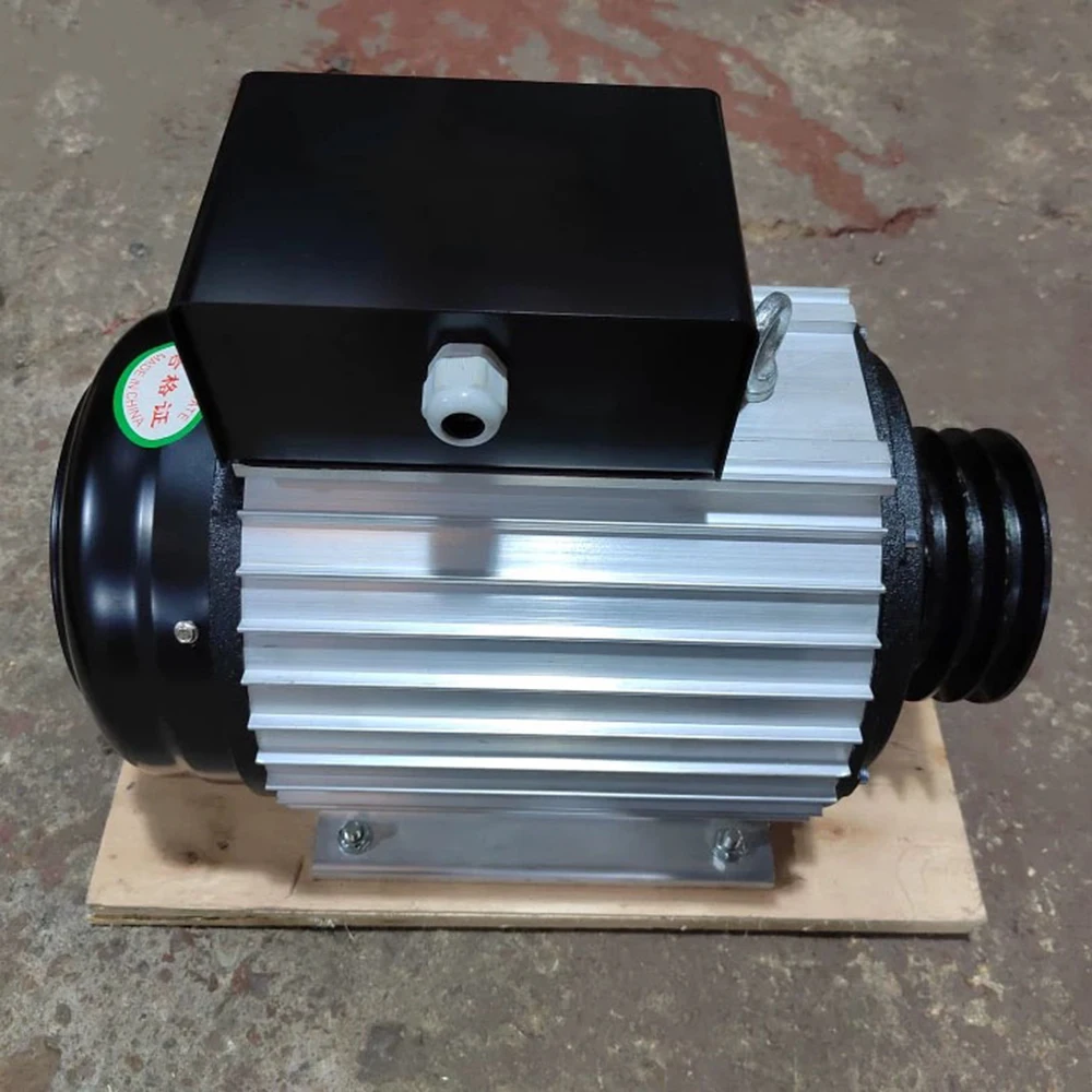 

Micro 10kw Permanent Magnet Generator IP54 Single Phase 220v Frequency/speed 50Hz/1500 Rpm