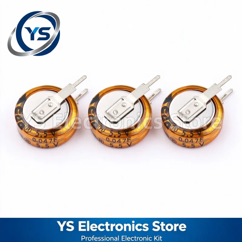 2-20pcs 5.5V 47000UF 0.047F V Type Terminal CDA CB5R5473VF-ZJ CB Series Super Capacitor Ultra Farad Capacitors New High Quality