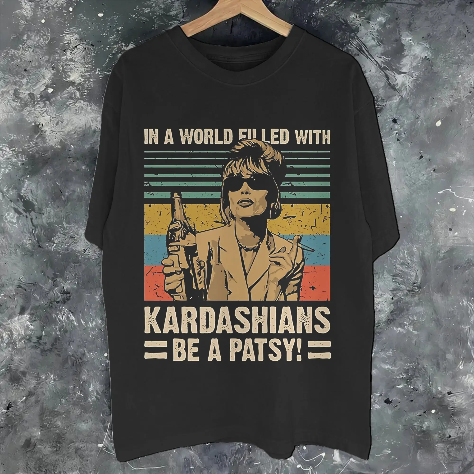 Mens Womens patsy stone Shirt Cotton Graphic Print Tee Shirts  Top Clothing