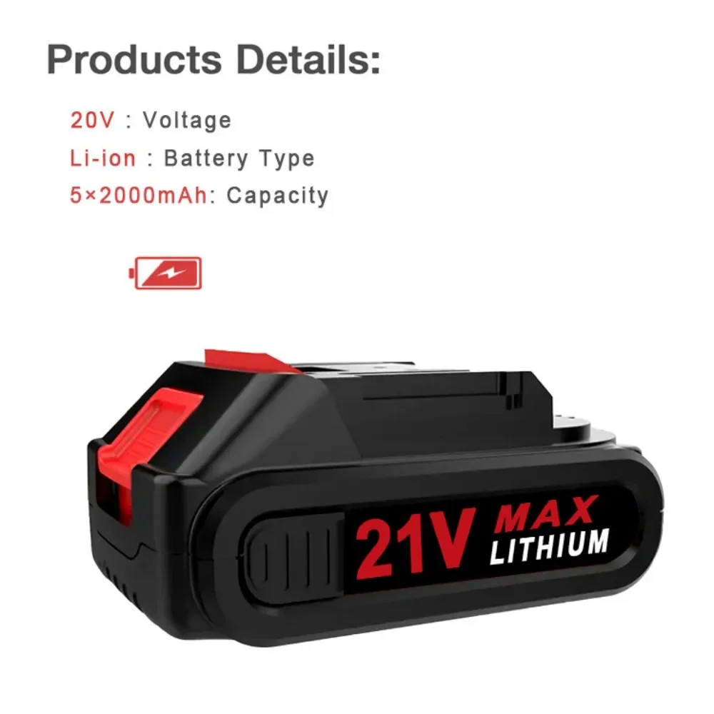 21V 22500mAh 15000mAh Rechargeable Battery Lithium Ion Battery for Makita Electric Cordless Dirll/Wrench/Screwdriver Power Tool