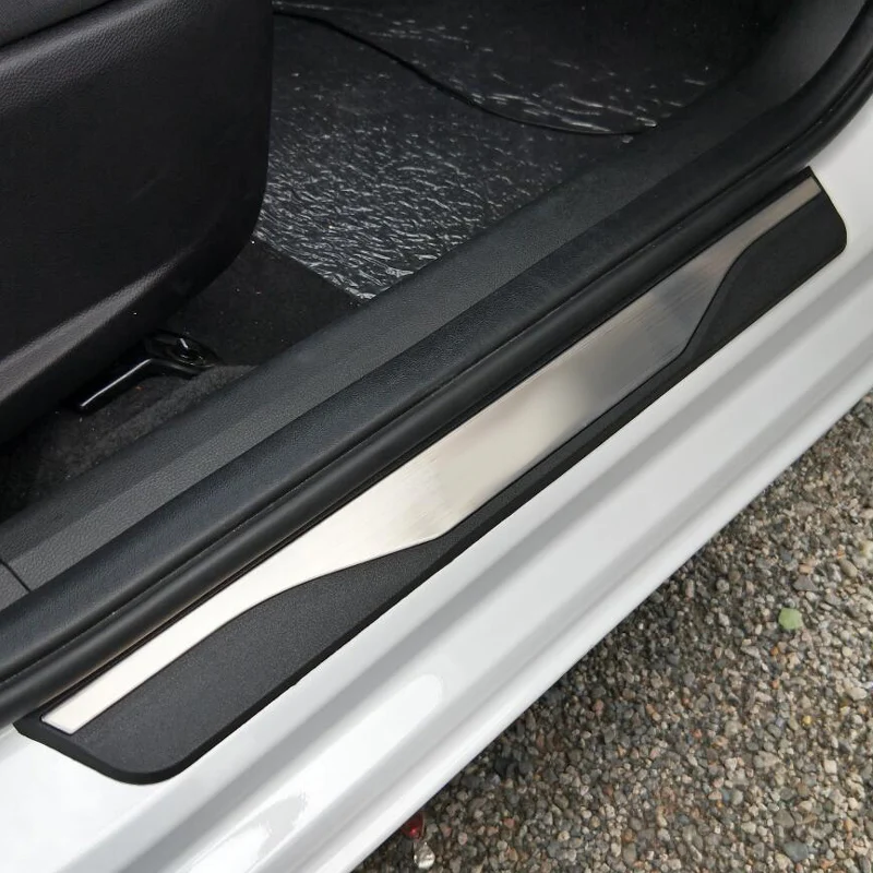 Car Styling For Forthing T5 EVO 2024 2023 2022 2021 Door Sill Scuff Plates Protector Pedal Threshold 3d Sticker Auto Accessories