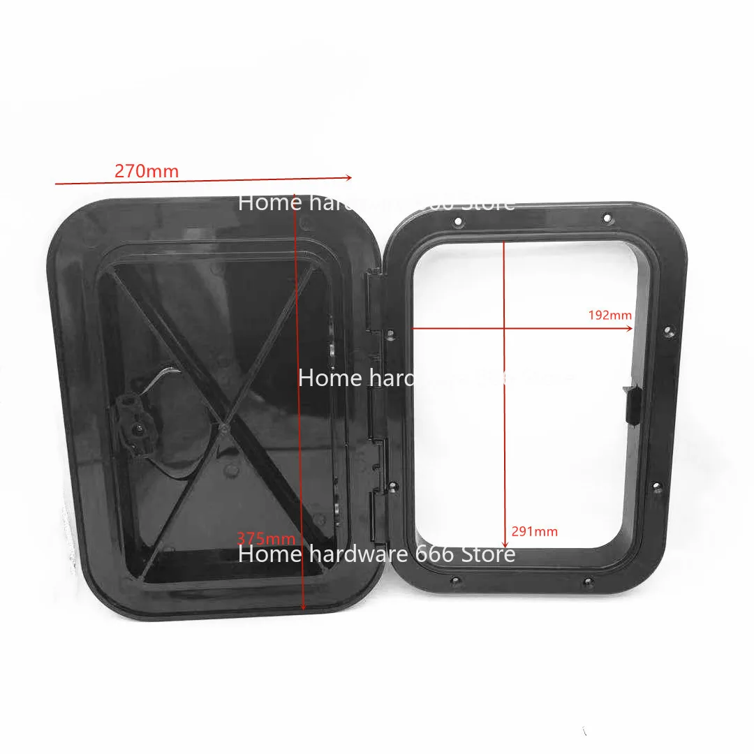 

Yacht Hatch Cover, Marine Inspection Cover, Single Handle Square Deck Cover