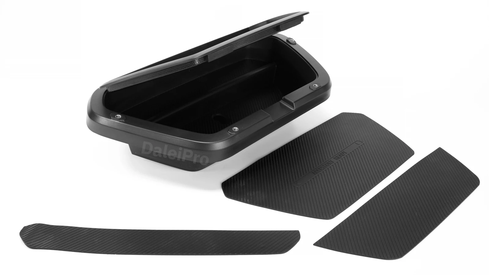 Für Chevrolet Silverado 2019 2020 2021 - 2023 Doppel-Handyhalterung Auto Doppelschichtige Armaturenbrett-Aufbewahrungsbox Verstecktes Fach Organizer – Detail 6
