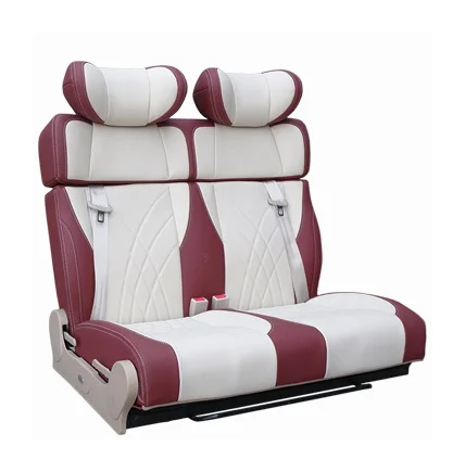 Customize Hot Sale Custom Leather RV Folding Seat Business Style Flip Flat Bed Modification For Transit Vans And Motorhomes