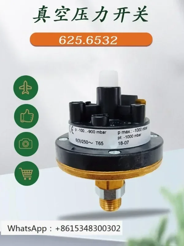 Original fuba huba controle bomba de vácuo pressão ar nível interruptor controlador 625.6532