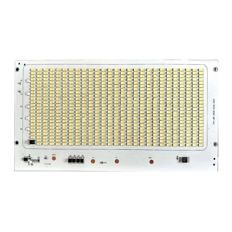 1 Buah 10W-600W LED Energi Surya Luar Ruangan 2835 5730 Lampu Proyeksi Manik Kecerahan Tinggi Panel Lampu Sumber Cahaya Terintegrasi
