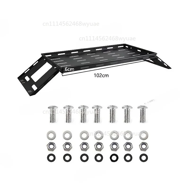 For  JK JL2007-2024 4 door trunk rack tail box thickened luggage rack modification