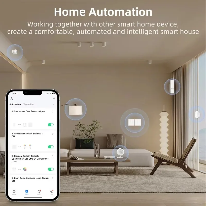 High-quality smart home device button new design ambient light compatible with smart living applications