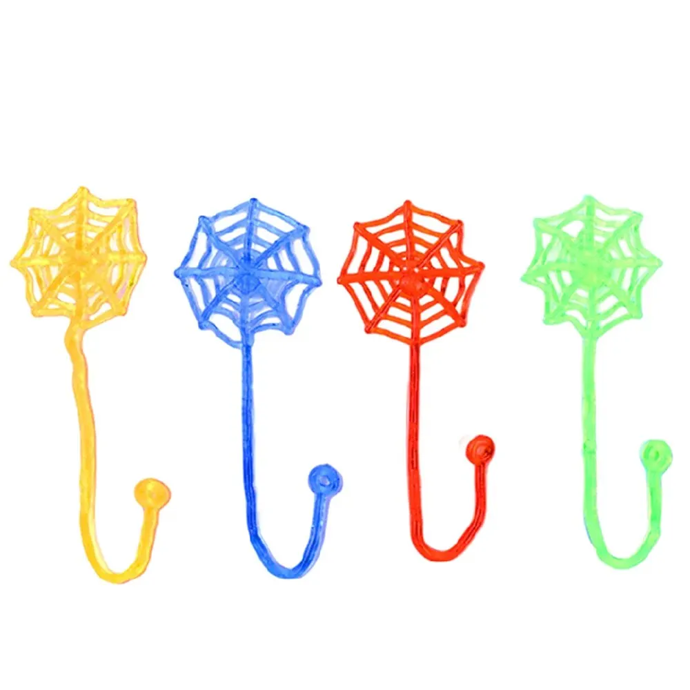 30Pcs Fun Kids Birthday Party Favor Mini Sticky Spider Web Toy Gift Bag Giveaway Pinata Filler Halloween Carnival Party Supplies