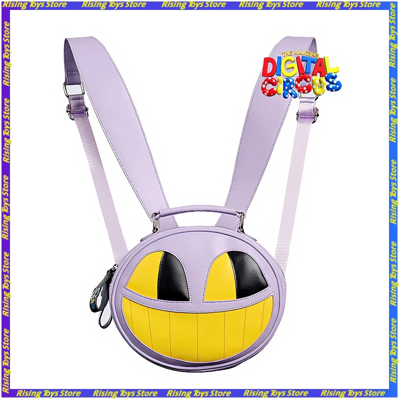 En stock: Increíble mochila Digital Circus, mercancía oficial de EE. UU., mochila escolar adorable de Jax Bunny con correas de hombro anchas