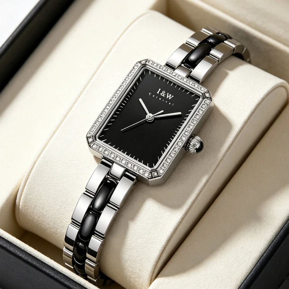 

IW Fashion Simple Woman Watch Waterproof Elegant Ladies Wristwatch Luxury Original Quartz Watch for Women New