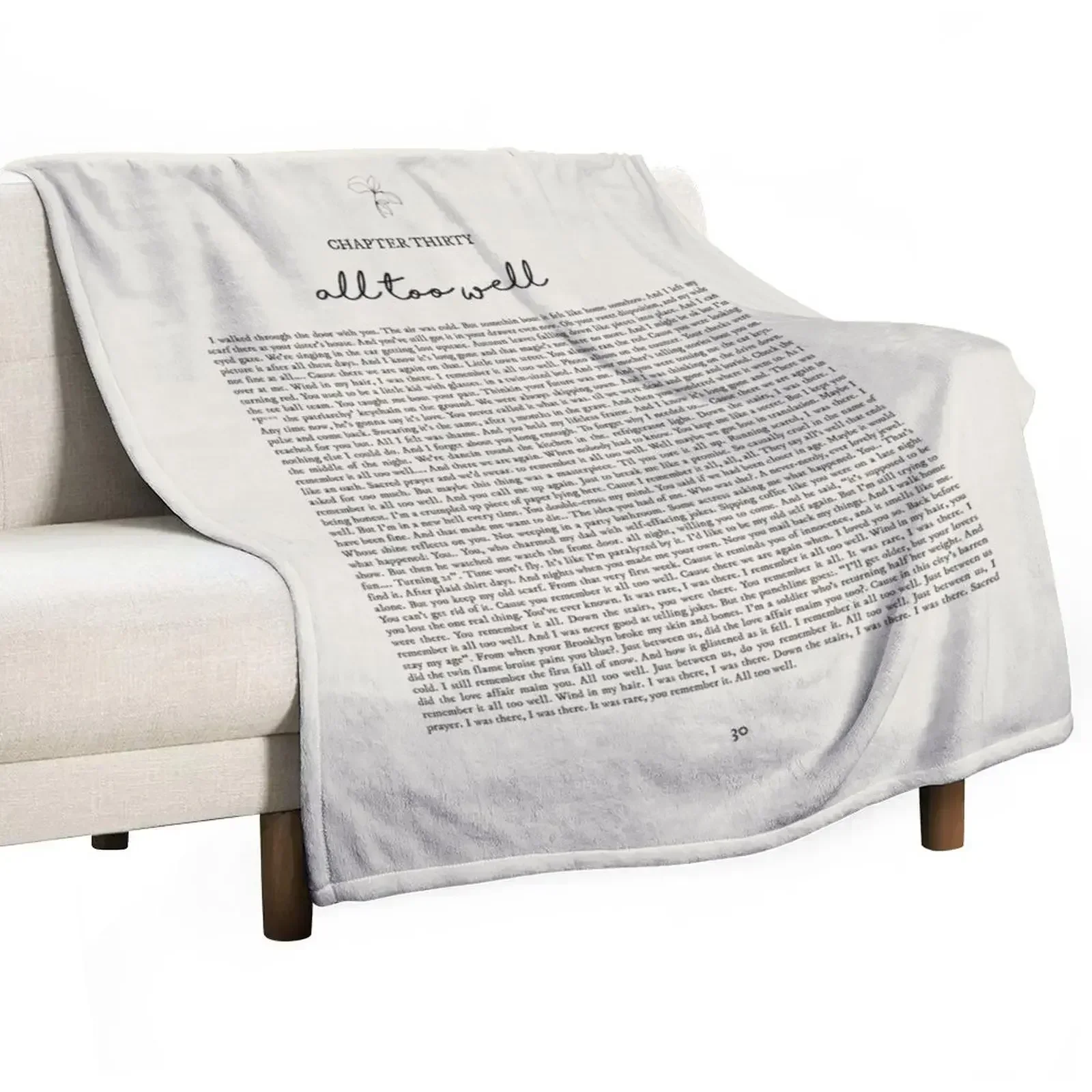 All Too Well 10 Minute Version Lyrics Throw Blanket Sofas Custom Furrys wednesday Blankets