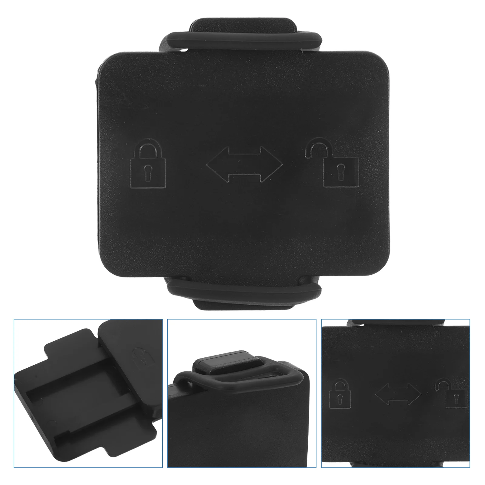 

Heavy Duty Plastic Car Adhesive Mount For Etc Device Quick Release Detachable Windshield Dash Holder Strong Double-Sided Tape